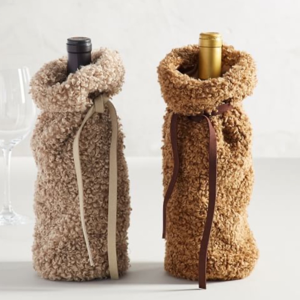 Pottery Barn Teddy Winebags (set)